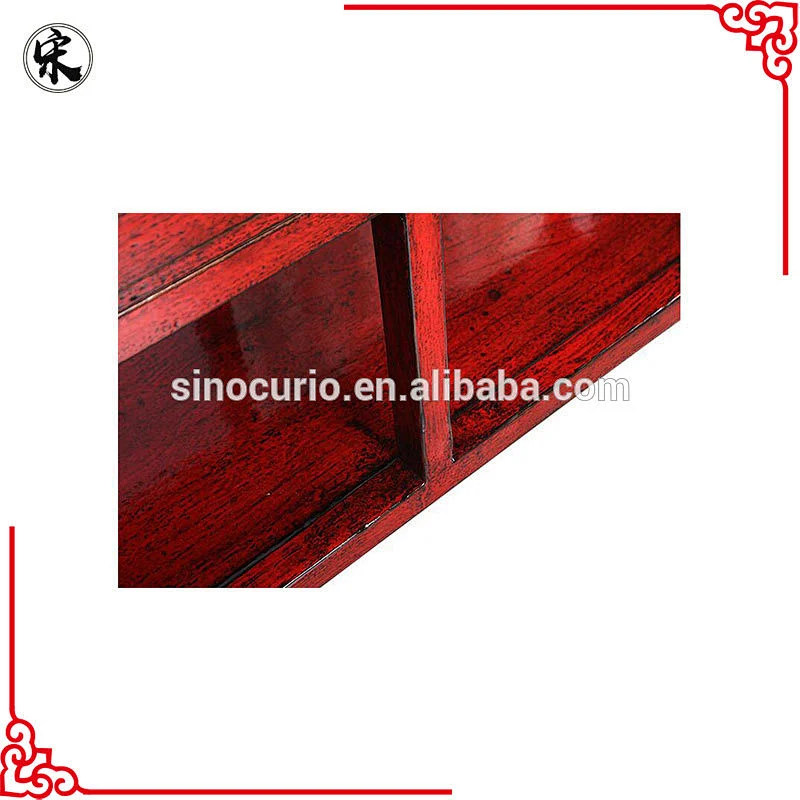 Chinese lacquer furniture- living room reproduction solid wood rustic table