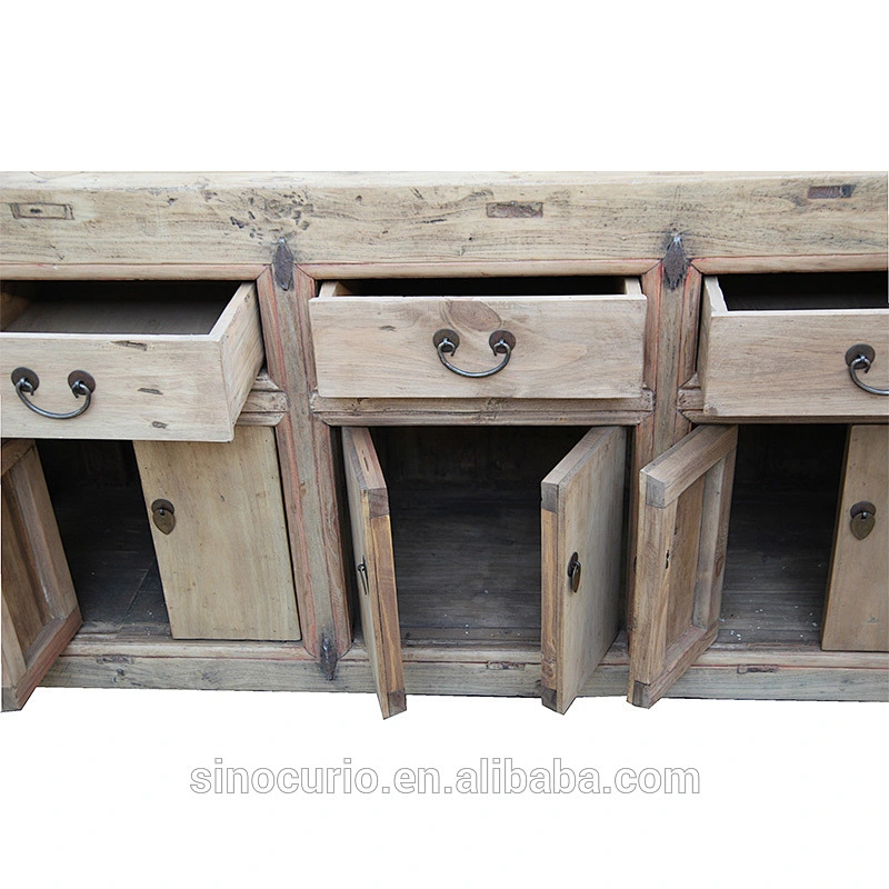Vintage furniture sideboard buffet Oriental antique living room natural furniture cabinet