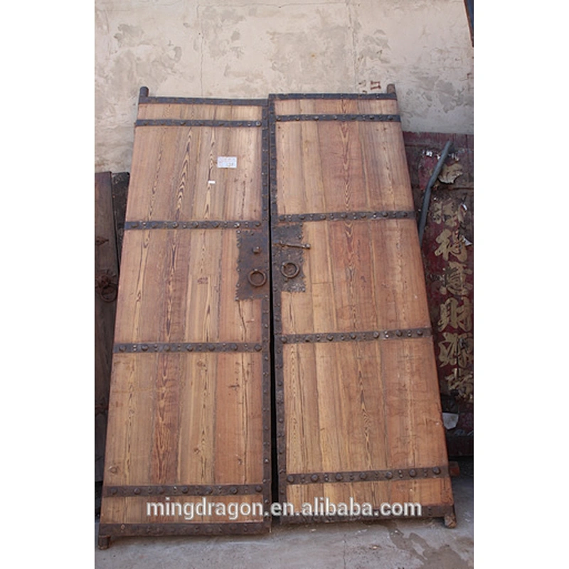 Chinese antique soild wood carving door
