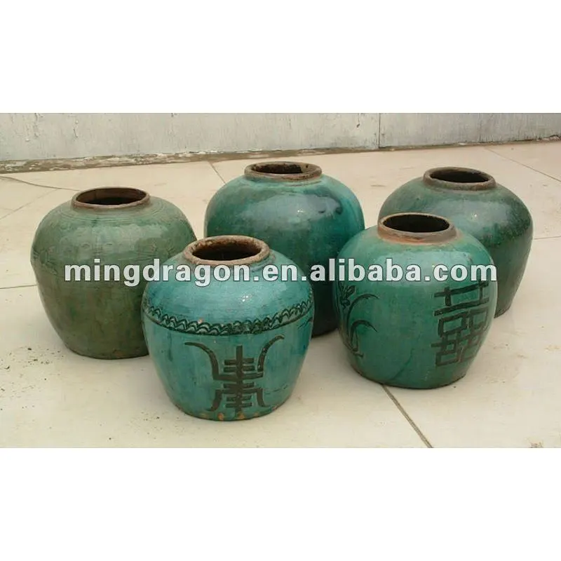 chinese antique plain ceramic vase
