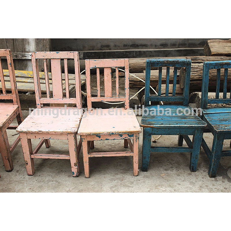 Reproduction vintage chinese classical antique furniture wooden small chair