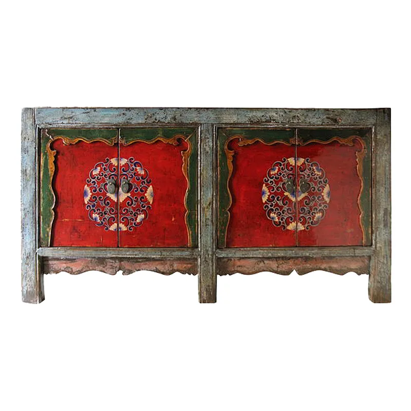 High quality wood kitchen cabinet. Chinese furniture cabinet