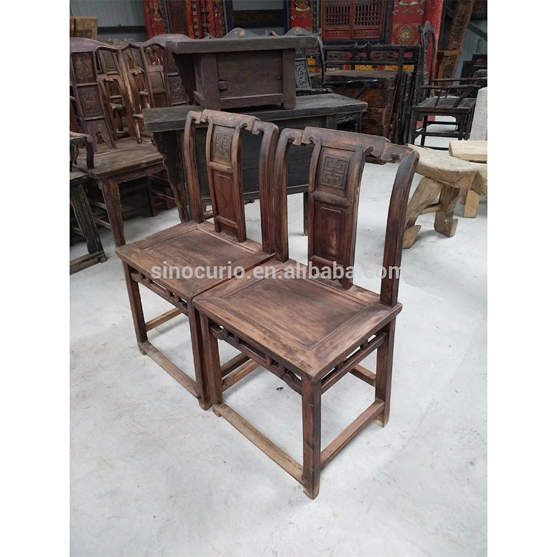 Chinese antique carved solid wood ming style armchair