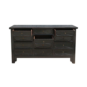 Chinese vintage furniture drawers wood chest sideboard buffet furniture