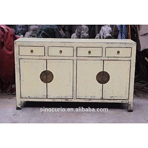 Chinese Antique Furniture DongBei Recycle Wood Cabinet