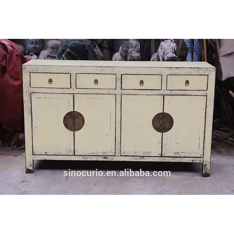 Chinese Antique Furniture DongBei Recycle Wood Cabinet