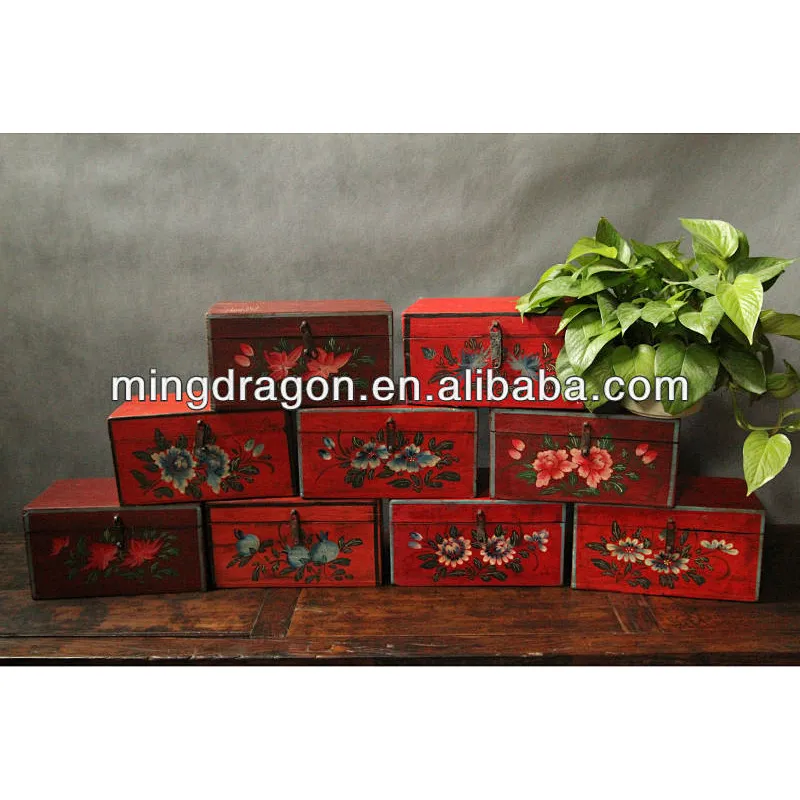 Chinese antique wooden box