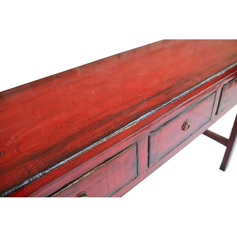 High glossy chinese console table for sale