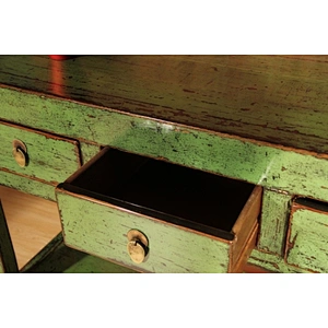 New design antique vintage hallway furniture lacquered console table with drawers