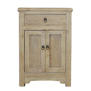 chinese antique restoration elm wood hand crafted cabinet