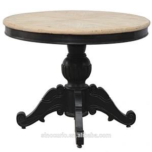 Antique Hand Carved Fashionable Solid Wood Coffee Table Distressed Used Coffee Tables