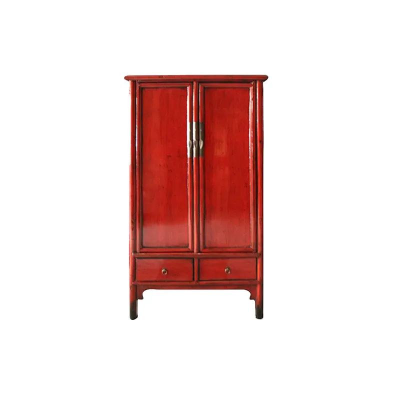 Chinese antique reproduction furniture wholesale, Wooden bedroom wardrobe
