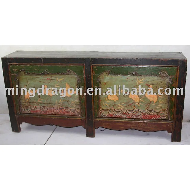 Mongolia furniture hand painted