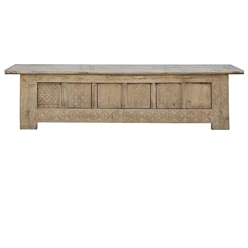 chinese antique style rustic carved sideboard distressed finish solid recycle wood furniture