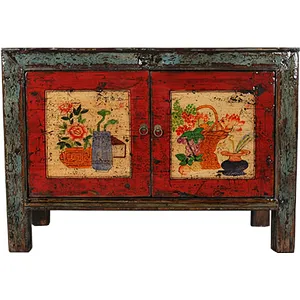 Chinese solid wood kitchen cabinet factory price for sale