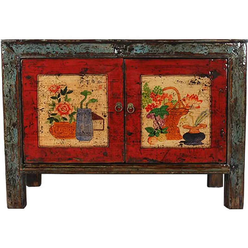 Chinese solid wood kitchen cabinet factory price for sale