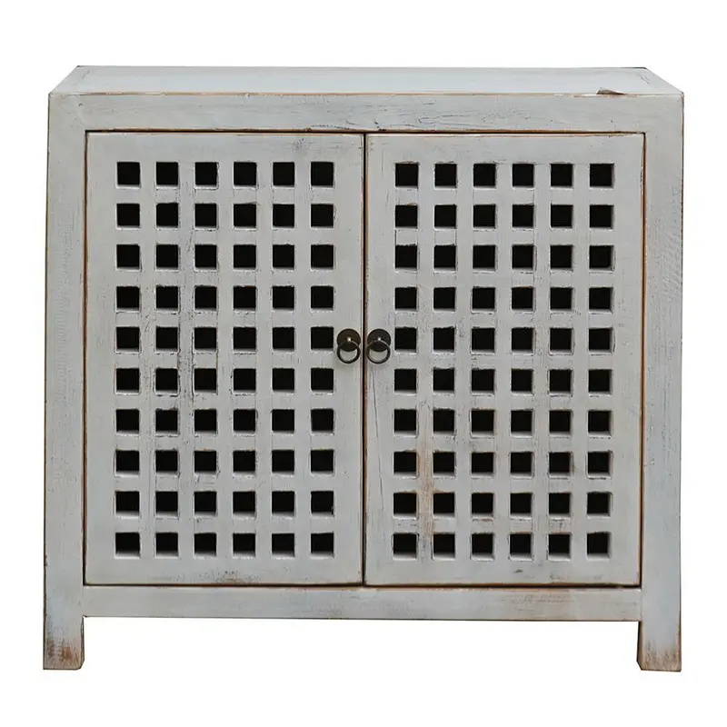 Chinese Antique Shabby chic furniture antique wooden living room cabinets designs