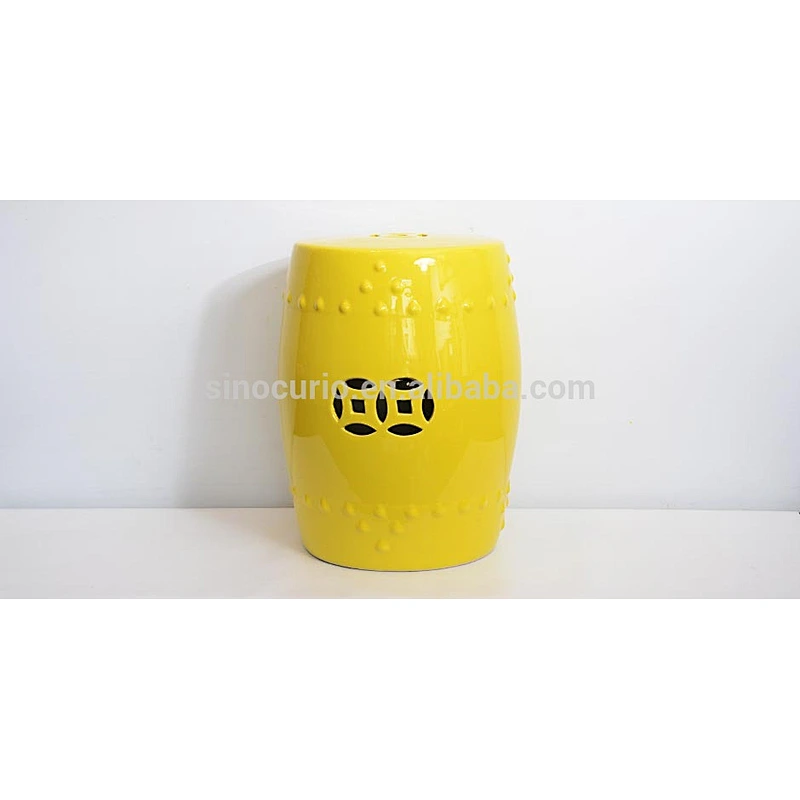 Chinese antique ceramic garden stool drum stool