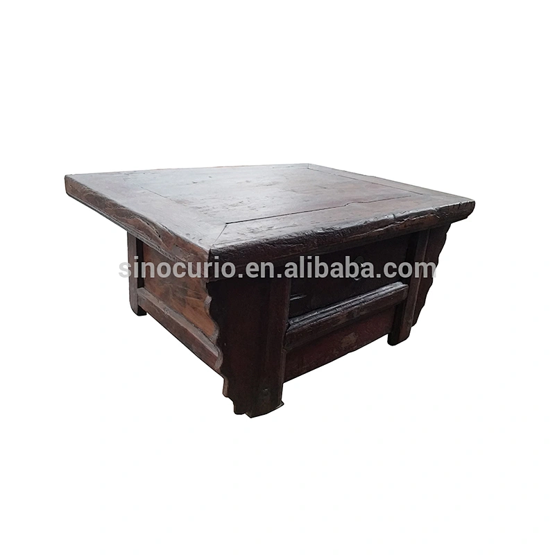 Chinese vintage furniture antique wooden tea table accent side table design