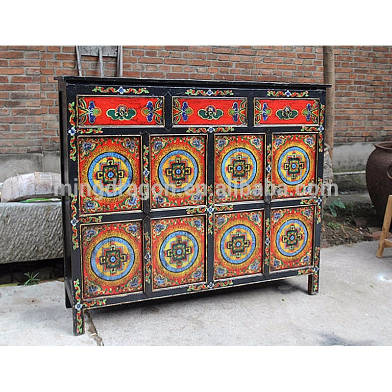 tibetan furniture,antique tibet cabinet,living room furniture