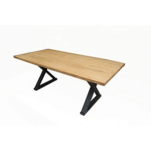 Chinese antique style wooden&iron dinneing table
