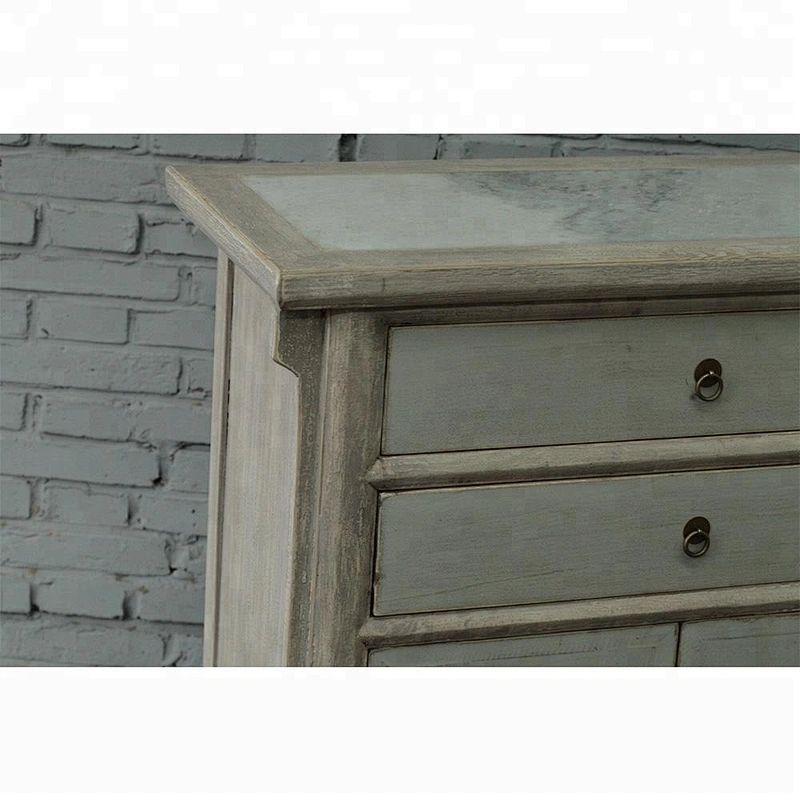 Vintage Chinese living room reproduction furniture cabinet for wholesale