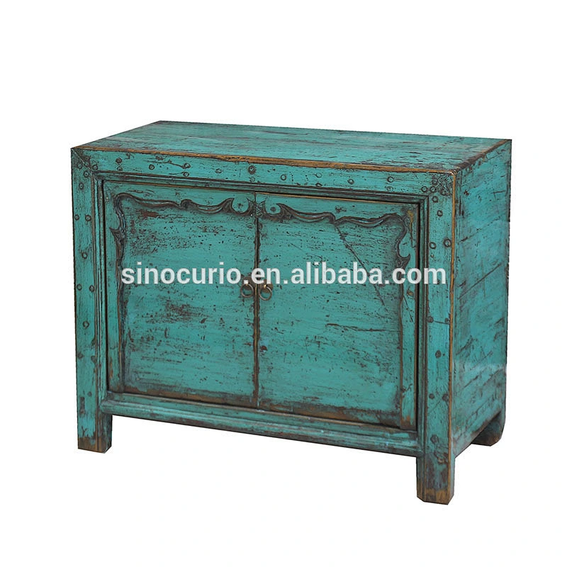 antique Chinese shrine cabinet Shanxi oriental vintage furniture china reclaimed wood sideboard