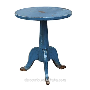 French style new design home furniture classic solid wood dinner table rotating dining table