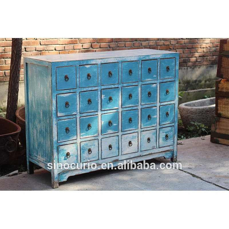 Chinese antique furniture, reproduction antique natural recycle wood file cabinet