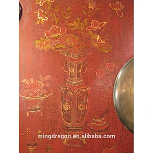 Antique Vintage Hand Painted Furniture Cabinet