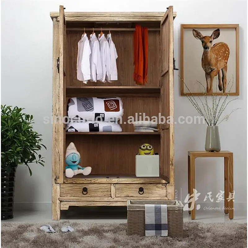 2018 rustic reclaimed wood wardrobe china antiques furniture sets