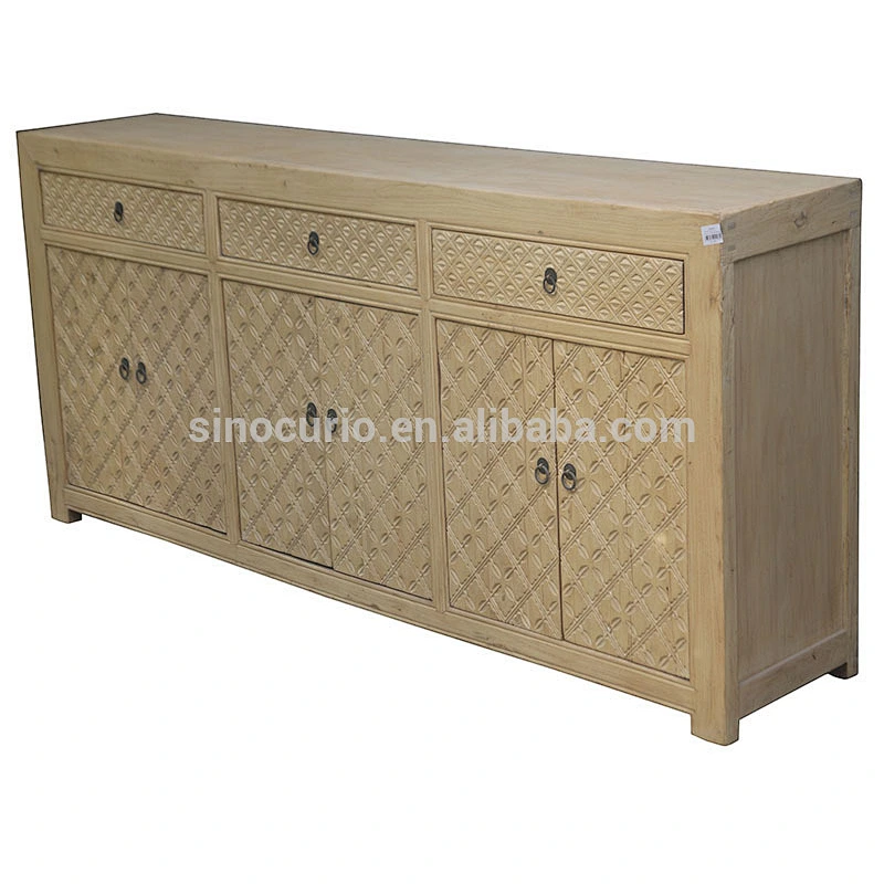 asian furniture Chinese antique natural cabinet sideboard buffet