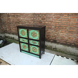 Tibetan cabinet, Tibetan hand painted furniture