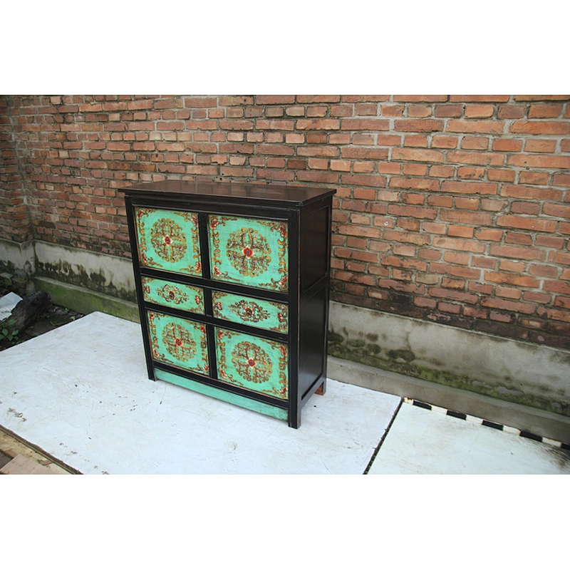 Tibetan cabinet, Tibetan hand painted furniture