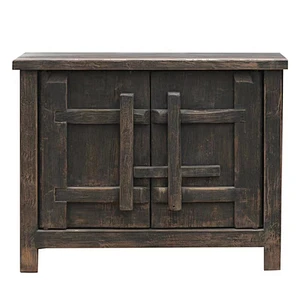 Antique Chinese vintage wood reproduction furniture recycle pine cabinet for wholesale