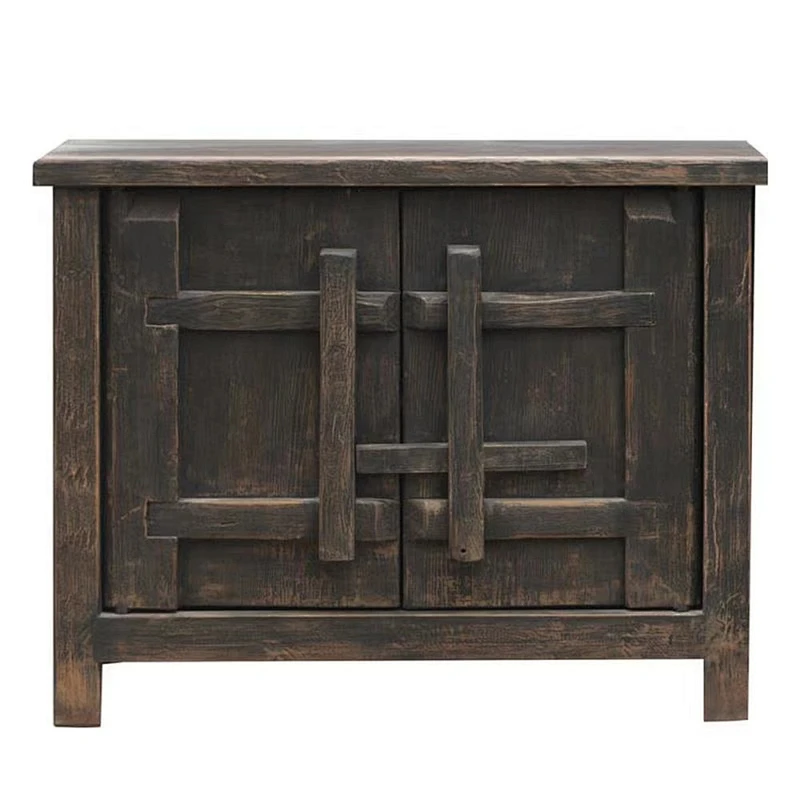 Antique Chinese vintage wood reproduction furniture recycle pine cabinet for wholesale