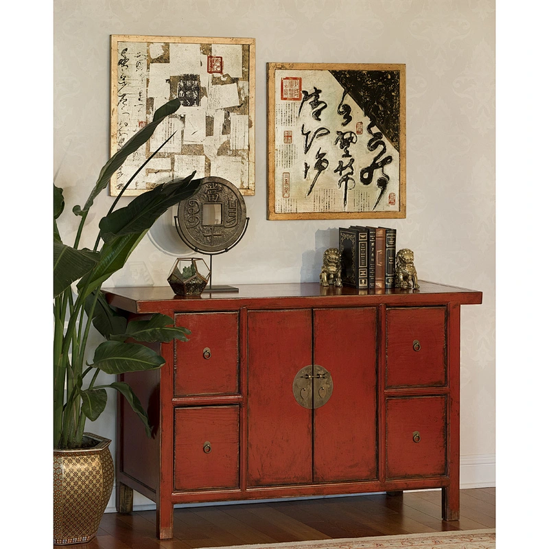 Wholesale Vintage Furniture Living Room Antique Wooden Sideboard