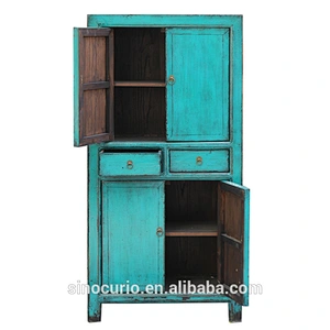 Antique chinese wholesale new design solid wood wardrobe furniture