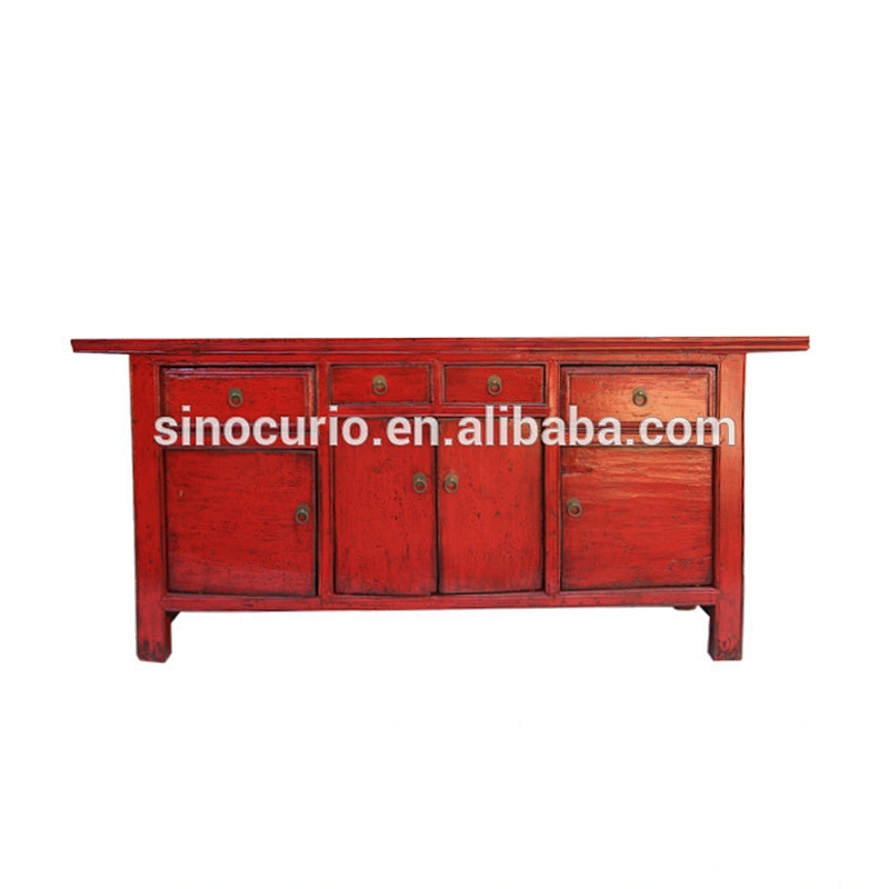 Chinese antique furniture- vintage reproduction furniture- living room tv cabinet