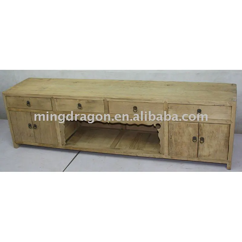 Chinese Antique Beautiful Reclaimed Wood TV Cabinet