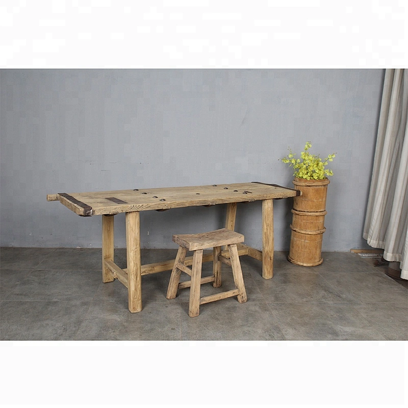 Oriental Chinese solid wood recycled dining tables