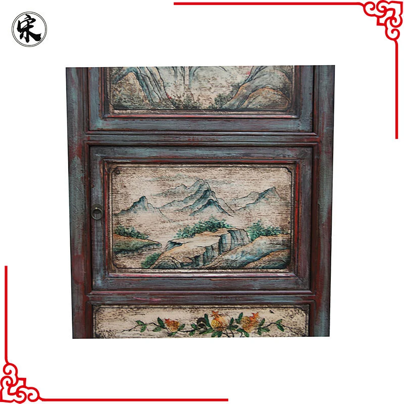 wholesale Chinese antique reproduction hand paint wood furniture