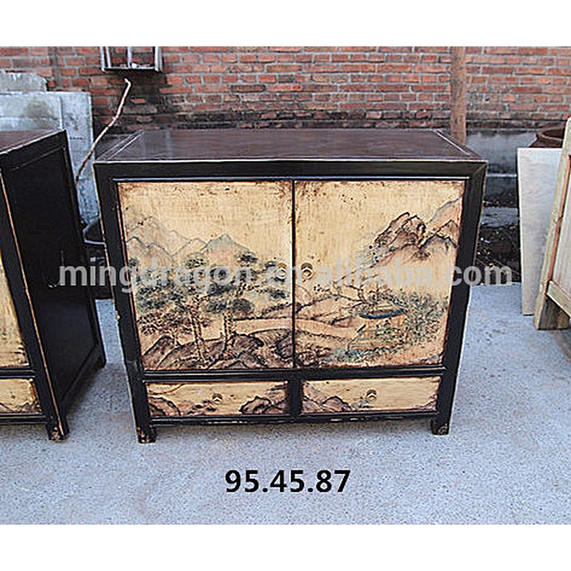 antique hand painting furniture ,bedside cabinet, TV stand