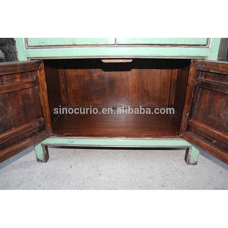 Antique furniture hand carved wooden clothes cabinet