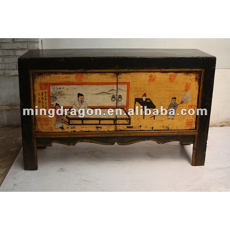 chinese antique mongolia cabinet