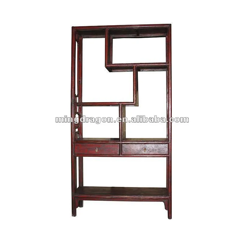 Chinese antique bookshelf