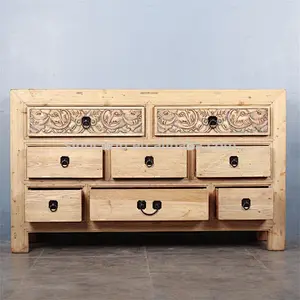 wholesale furniture china Chinese antique furniture cabinet living room with reclaimed wood