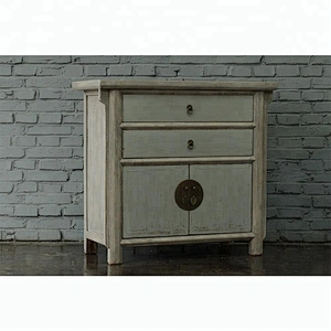 Vintage Chinese living room reproduction furniture cabinet for wholesale