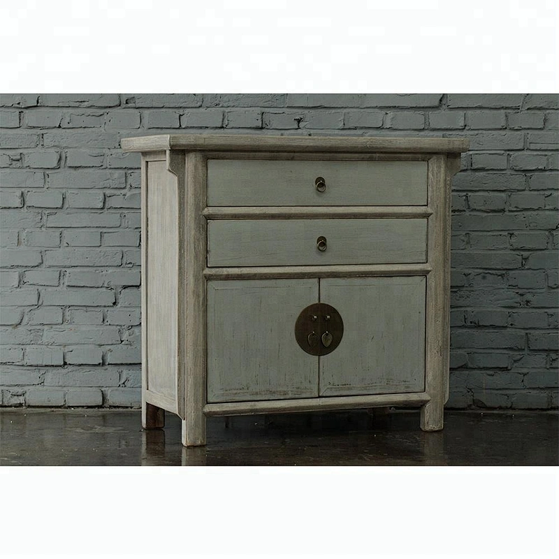 Vintage Chinese living room reproduction furniture cabinet for wholesale