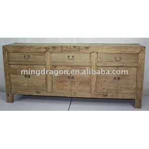 Chinese Antique Beatiful Reclaimed Wood Long Cabinet